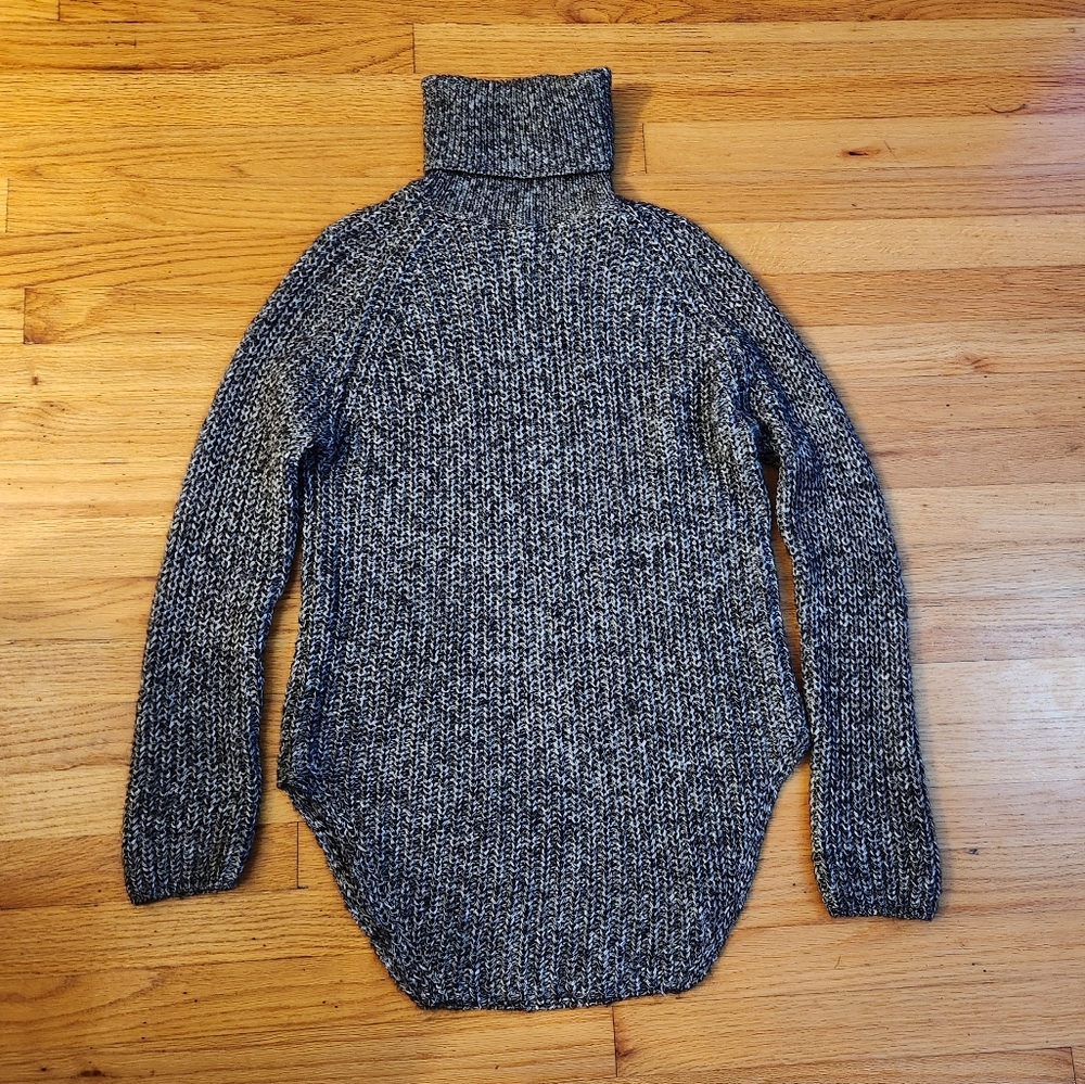 Hope by Ringstrand Söderberg Stockholm Sweden Mohair Blend Gray Turtleneck XS